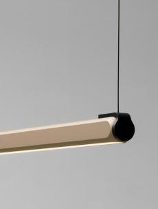 Lustra Nova Luce LIOS 9088111 Champaign Gold Auminium Matt Black Base LED 28W 723lm 3000K IP20 [4]