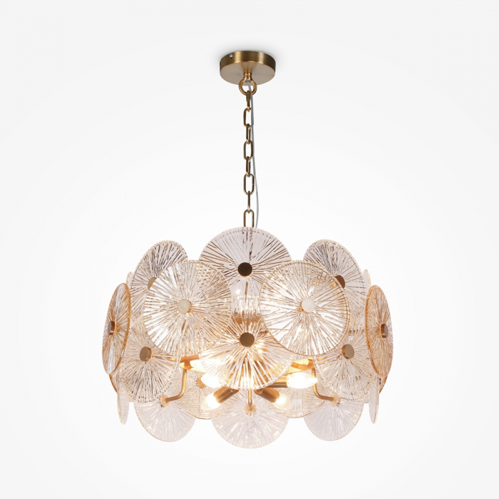 Lustra Maytoni Aster MOD007PL-08G E14 8x40W -  Metal Gold IP20 [2]