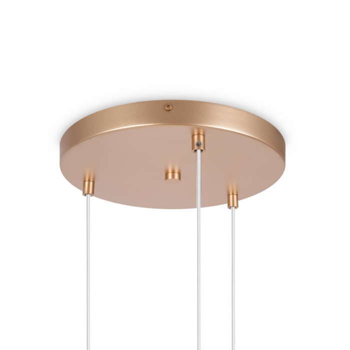 Lustra Maytoni Basic form MOD321PL-03G1 E14 3x40W -  Metal Gold IP20 [4]