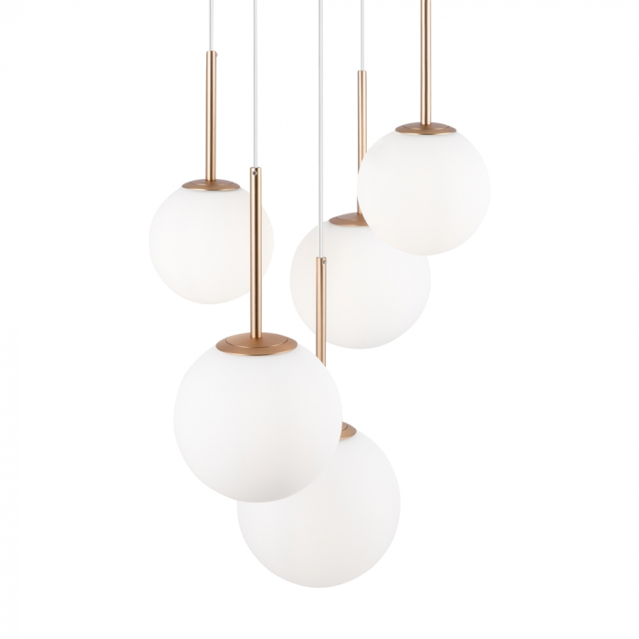 Lustra Maytoni Basic form MOD321PL-05G E14 5x40W -  Metal Gold IP20 [2]