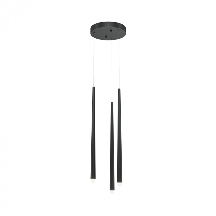 Lustra Maytoni Cascade MOD132PL-L28BK1 LED 18W 4000K 1400lm Aluminiu Black IP20 [4]