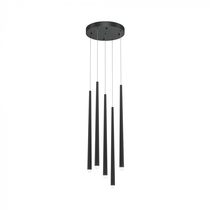 Lustra Maytoni Cascade MOD132PL-L28BK2 LED 30W 4000K 1650lm Aluminiu Black IP20 [4]
