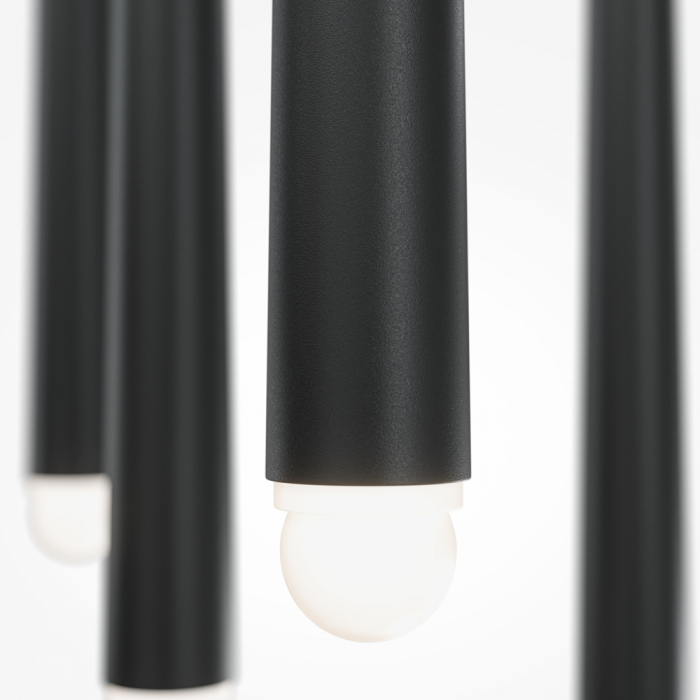 Lustra Maytoni Cascade MOD132PL-L30BK LED 31W 3000K-4000K 2400lm Aluminiu Black IP20 [2]