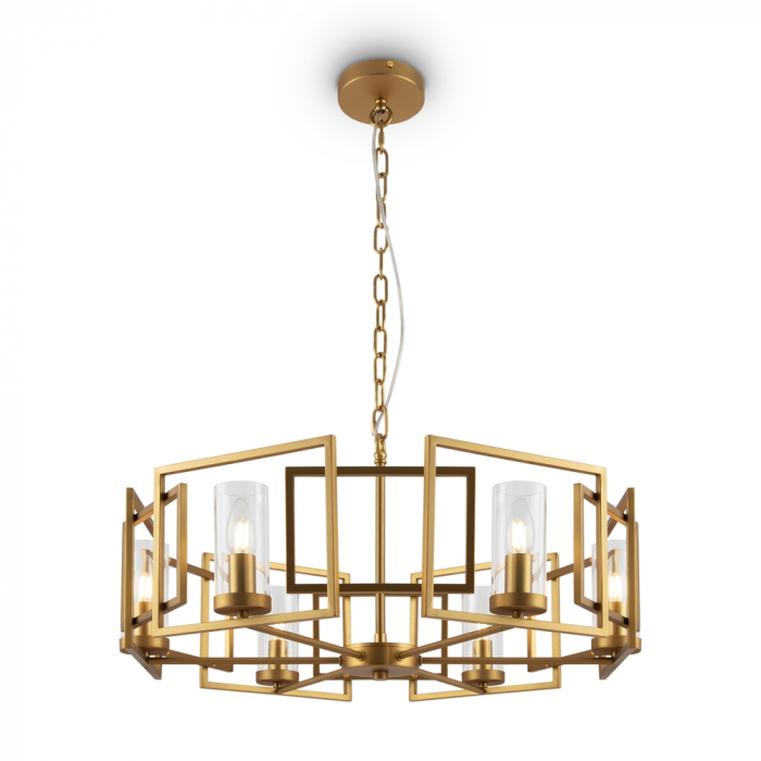 Lustra Maytoni Classic Bowi H009PL-06G E14 6x40W -  Metal Gold IP20 [5]