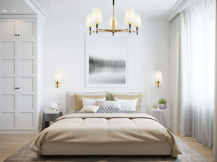 Lustra Maytoni Classic Zaragoza H001CL-05BS E14 5x40W -  Metal Brass IP20 [2]