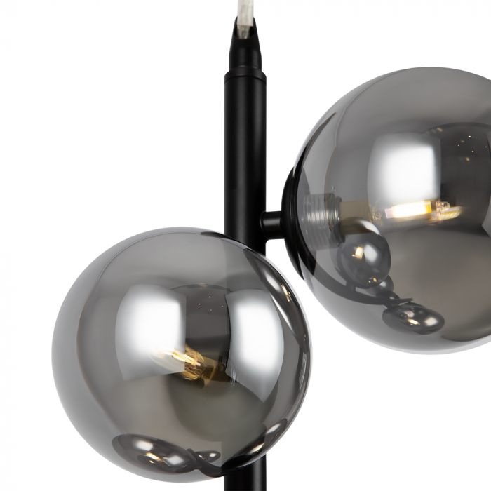 Lustra Maytoni Dallas MOD545PL-06B G9 6x28W -  Metal Black/Chrome IP20 [4]