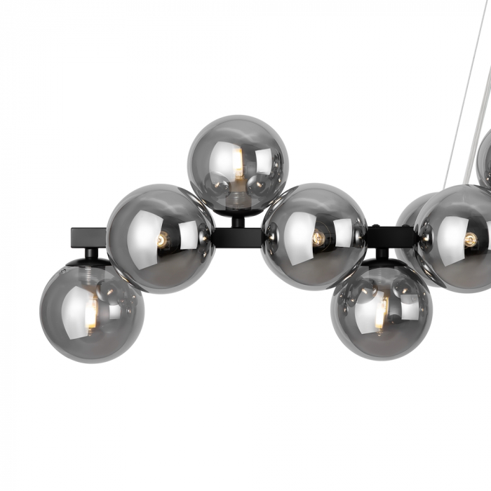 Lustra Maytoni Dallas MOD547PL-25B G9 25x28W -  Metal Black/Chrome IP20 [4]