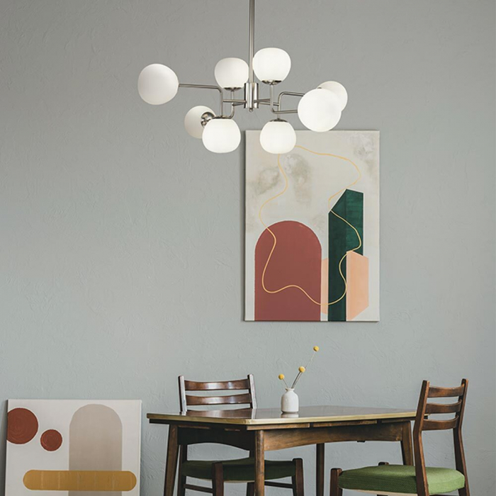 Lustra Maytoni Erich MOD221-PL-08-N E14 8x40W -  Metal Nickel IP20 [2]