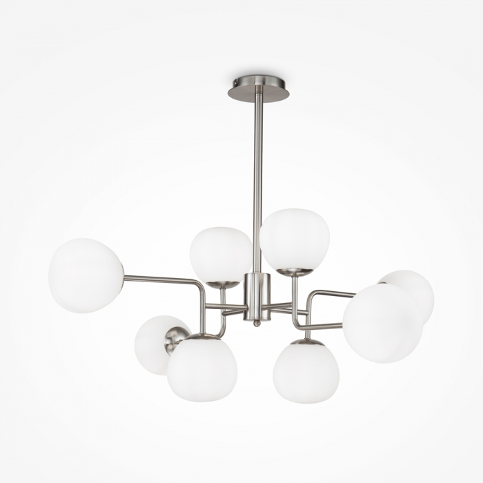 Lustra Maytoni Erich MOD221-PL-08-N E14 8x40W -  Metal Nickel IP20 [3]