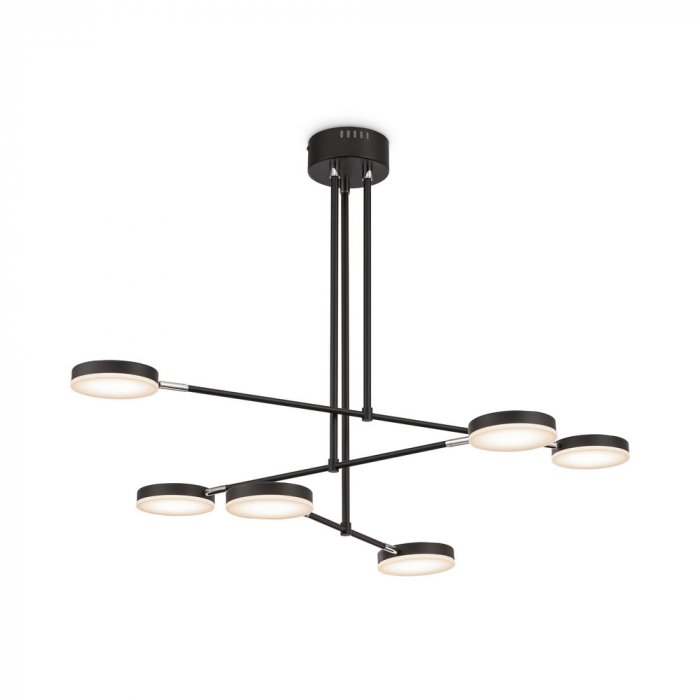 Lustra Maytoni Fad MOD070PL-L38B3K LED 40W 3000K 2500lm Metal/Acril Black IP20 [4]