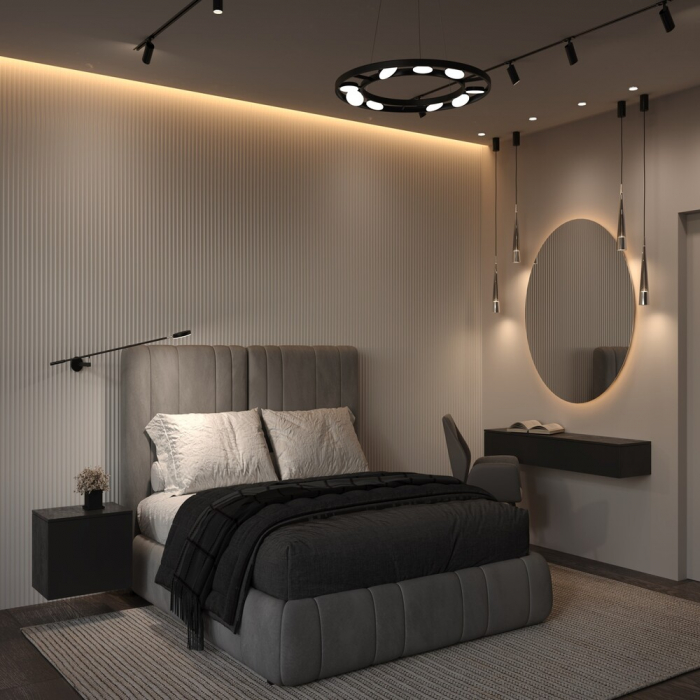 Lustra Maytoni Fad MOD070PL-L63B3K LED 63W 3000K 2800lm Metal/Acril Black IP20 [2]