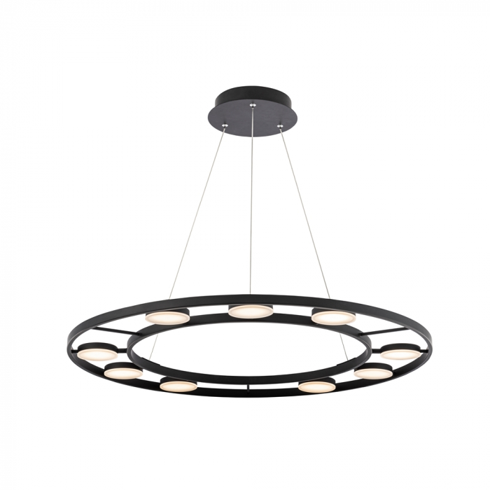 Lustra Maytoni Fad MOD070PL-L63B3K LED 63W 3000K 2800lm Metal/Acril Black IP20 [3]