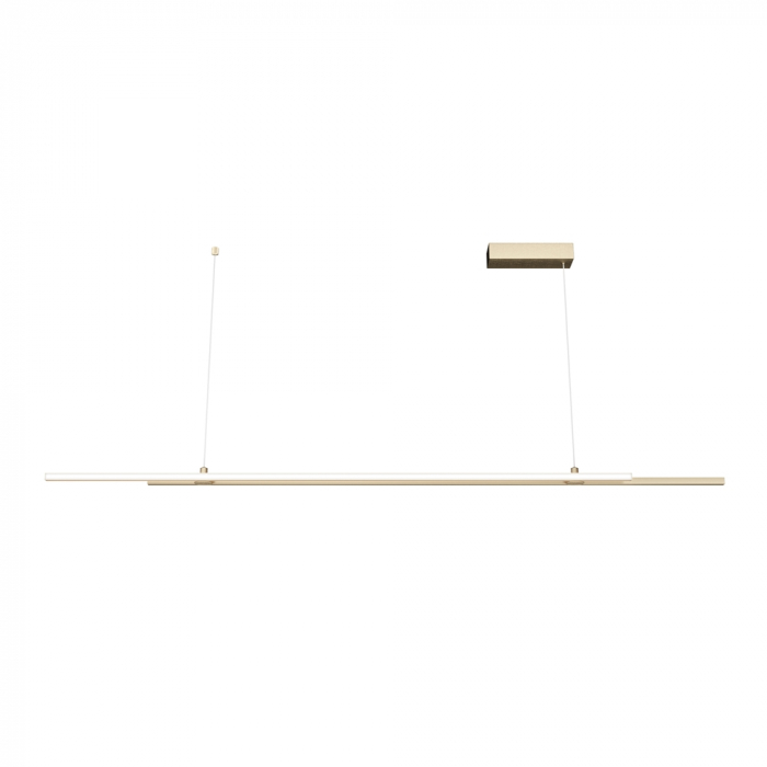 Lustra Maytoni Halo MOD005PL-L36BSK LED 48W 4000K 2200lm Aluminiu Brass IP20 [4]