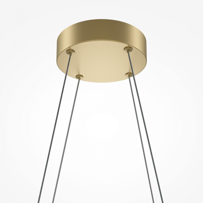 Lustra Maytoni Halo MOD244PL-L50BSK LED 40W 2600K-3500K 800lm Aluminiu Brass IP20 [4]