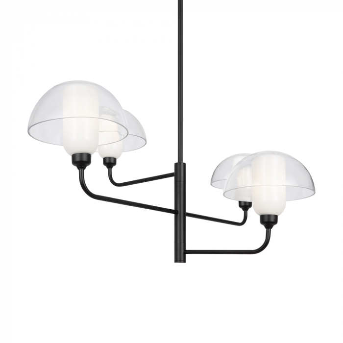 Lustra Maytoni Memory MOD177PL-04B E14 4x40W -  Metal Black IP20 [3]