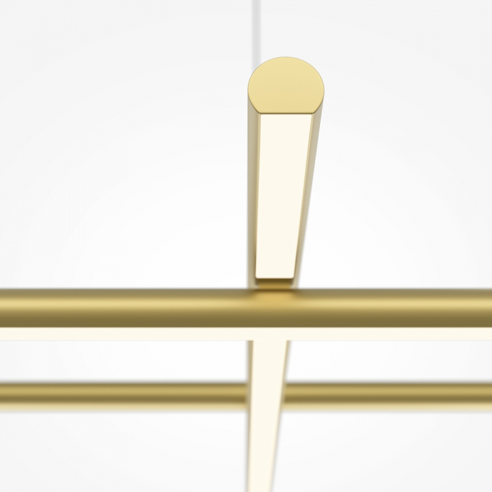 Lustra Maytoni Radiance MOD278PL-L86G3K LED 80W 3000K 3150lm Aluminiu Gold IP20 [2]