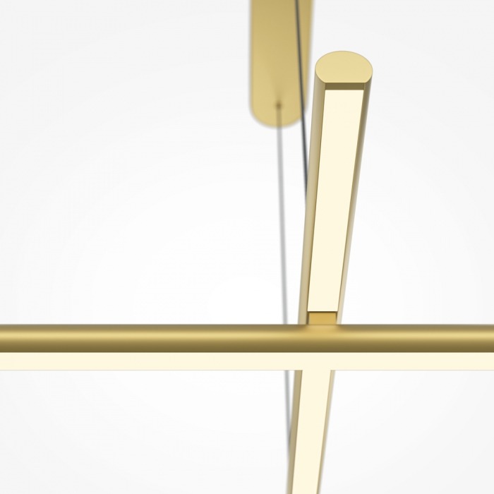 Lustra Maytoni Radiance MOD278PL-L86G3K1 LED 80W 3000K 1900lm Aluminiu Gold IP20 [2]