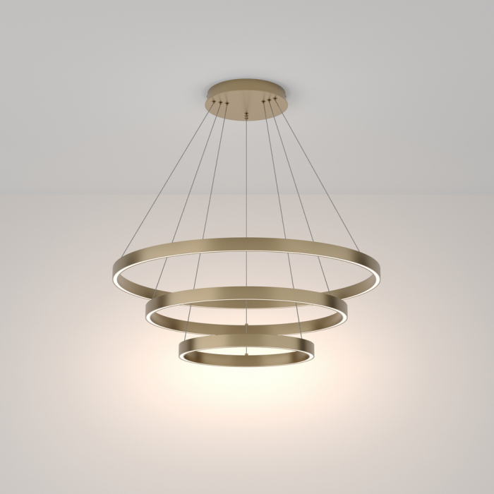 Lustra Maytoni Rim MOD058PL-L100BS4K LED 115W 4000K 6100lm Aluminiu Brass IP20 [3]