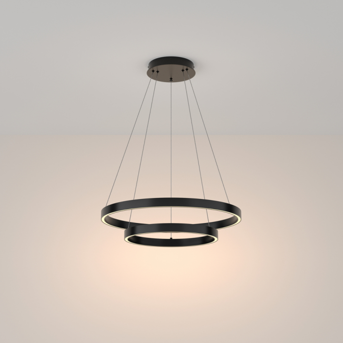 Lustra Maytoni Rim MOD058PL-L55B3K LED 61W 3000K 3500lm Aluminiu Black IP20 [3]