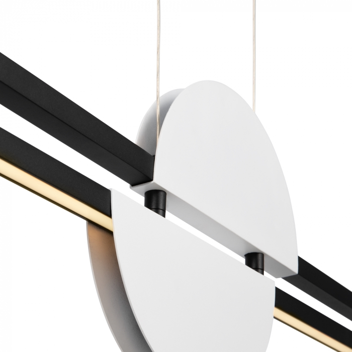 Lustra Maytoni Skyline MOD179PL-L26W4K LED 26W 4000K 900lm Aluminiu Black/White IP20 [2]