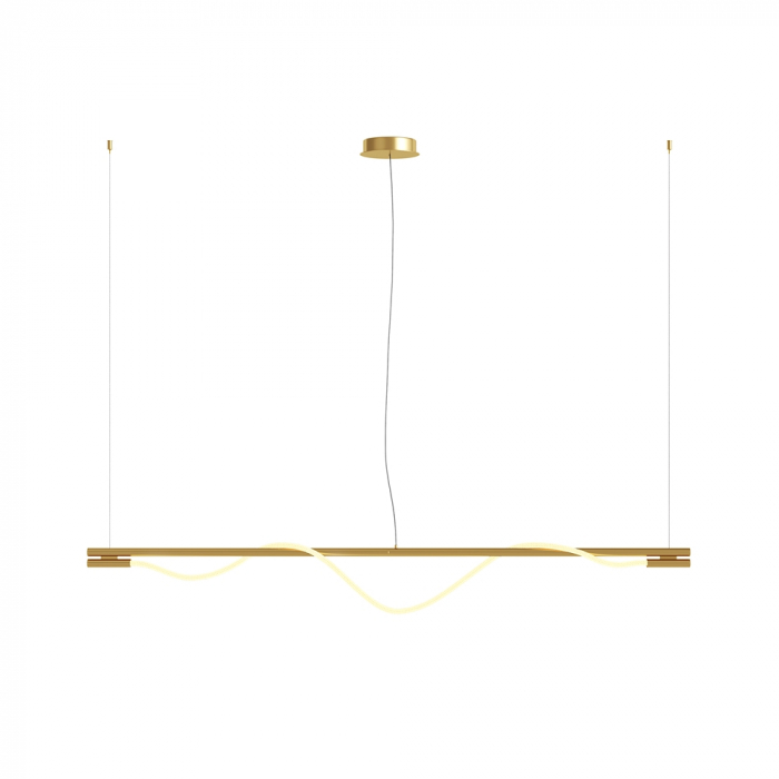 Lustra Maytoni Tau MOD166PL-L20G3K LED 21W 3000K 910lm Aluminiu Gold IP20 [3]