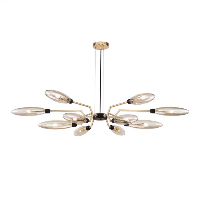 Lustra Maytoni Ventura MOD012CL-12G G9 12x28W -  Metal Gold IP20 [4]