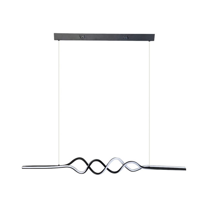 Lustra Milagro Ancona LED 36W 2200lm 4000K 230V Black Metal & Plastic IP20 [5]