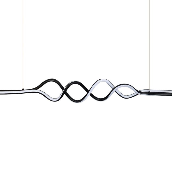 Lustra Milagro Ancona LED 36W 2200lm 4000K 230V Black Metal & Plastic IP20 [2]