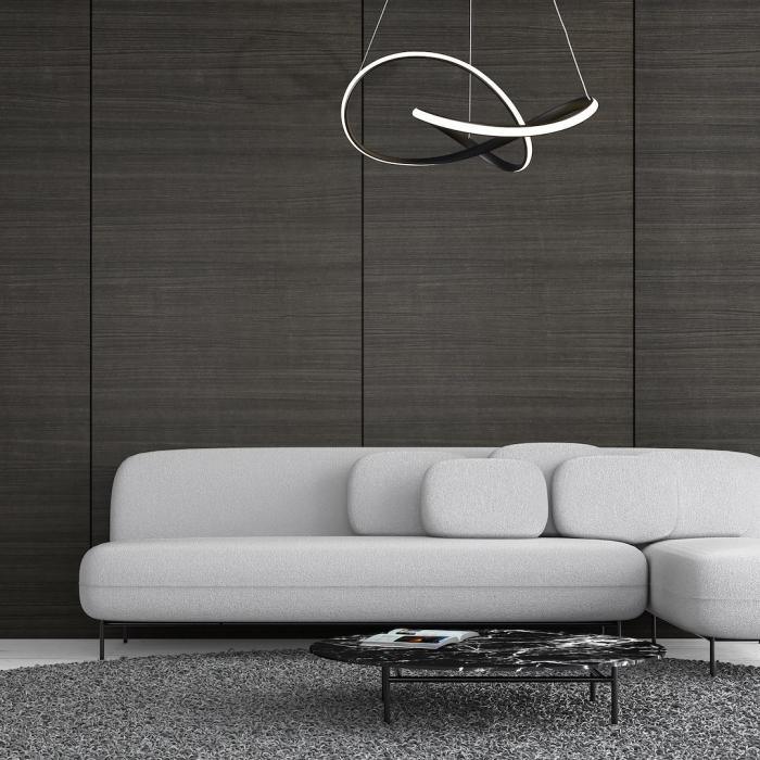 Lustra Milagro Cappio LED 36W 2160 lm 4000K 230V Black Metal & Plastic IP20 [9]