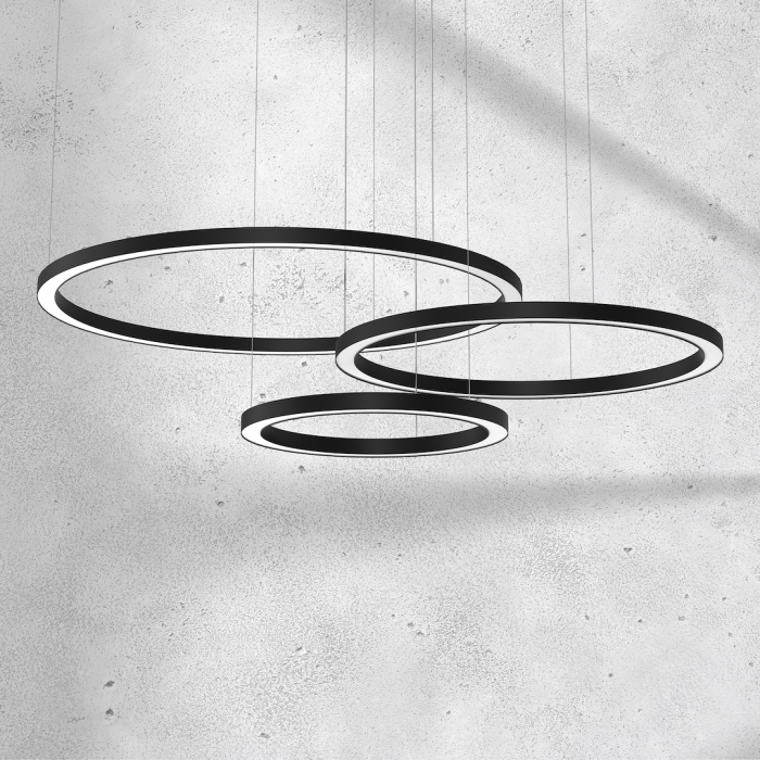 Lustra Milagro Galaxia LED 85W 5100lm 3500K 230V Black Metal & Plastic IP20 [3]