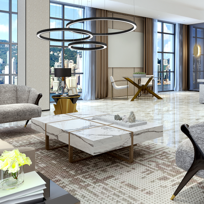 Lustra Milagro Galaxia LED 85W 5100lm 3500K 230V Black Metal & Plastic IP20 [5]