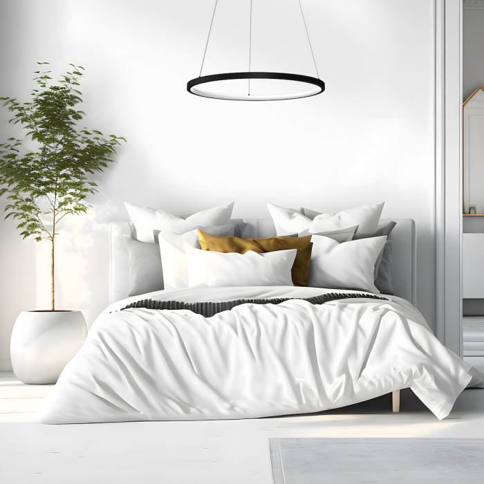 Lustra Milagro Hoop LED 27W  4000K 230V Black Metal & Plastic IP20 [5]