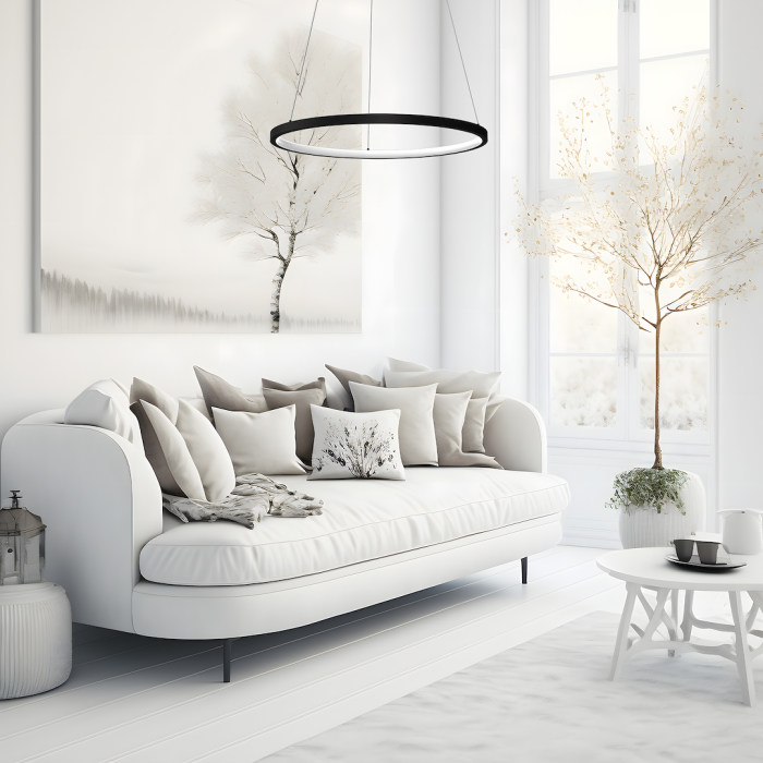 Lustra Milagro Hoop LED 27W  4000K 230V Black Metal & Plastic IP20 [3]