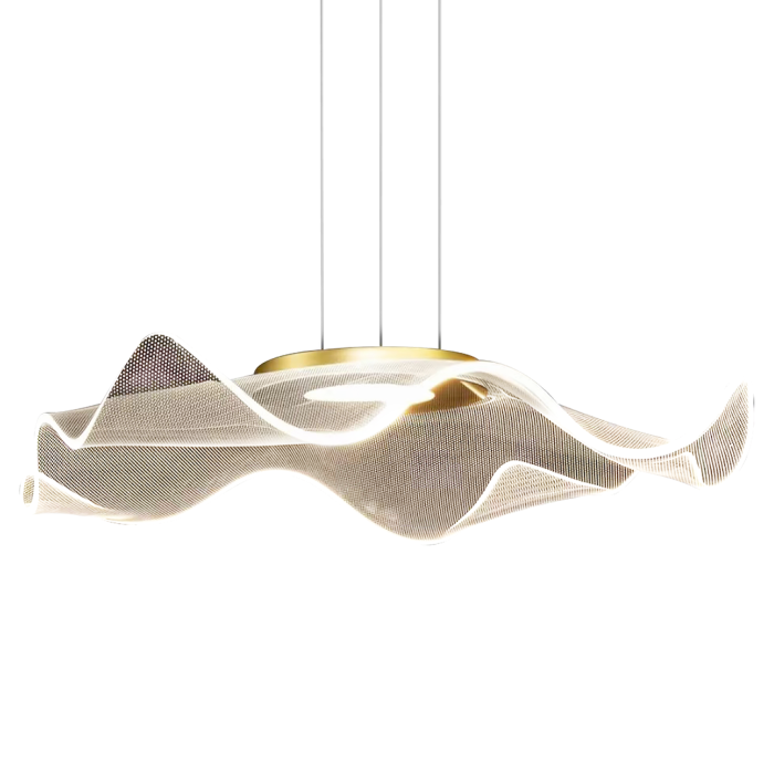 Lustră Milagro Largo  16W 1300lm 4000K 230V/50Hz Gold Metal & Acril IP20 [2]