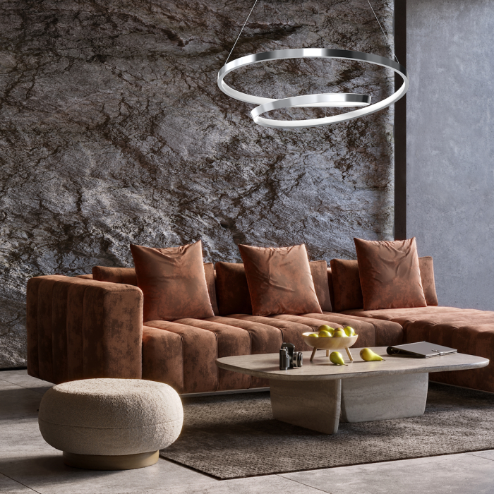 Lustra Milagro Lucero LED 48W 2400 lm 4000K 230V Crom Metal & Plastic IP20 [5]