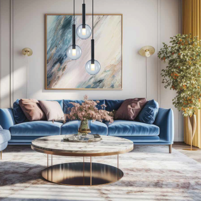 Lustră Milagro Niko  3xG9 max 9W   230V/50Hz Black Metal & Sticla IP20 [4]