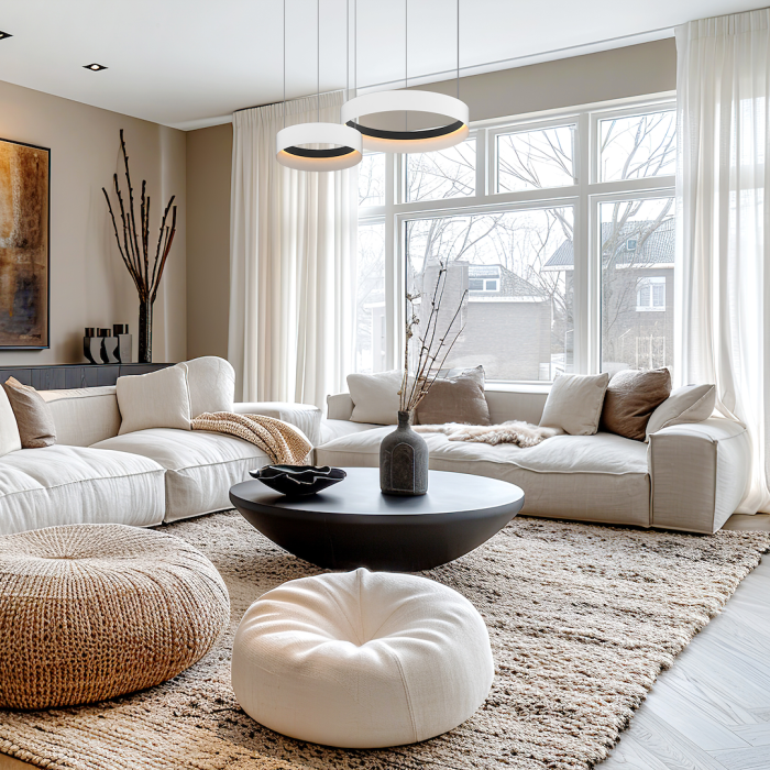 Lustra Milagro Orbita LED 72W 4500lm 4000K 230V Black & White Metal & Plastic IP20 [3]