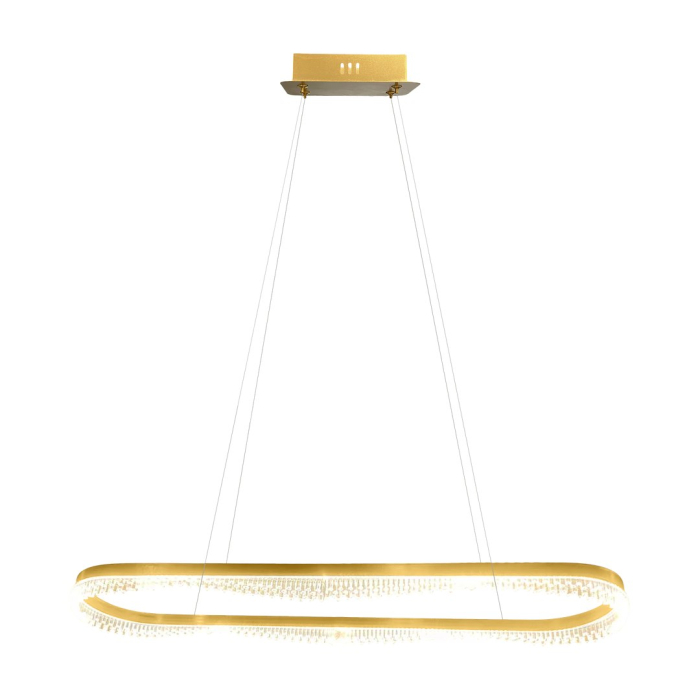 Lustra Milagro Preciosa LED 45W 3600lm 4000K 230V Gold Metal & Acril IP20 [6]