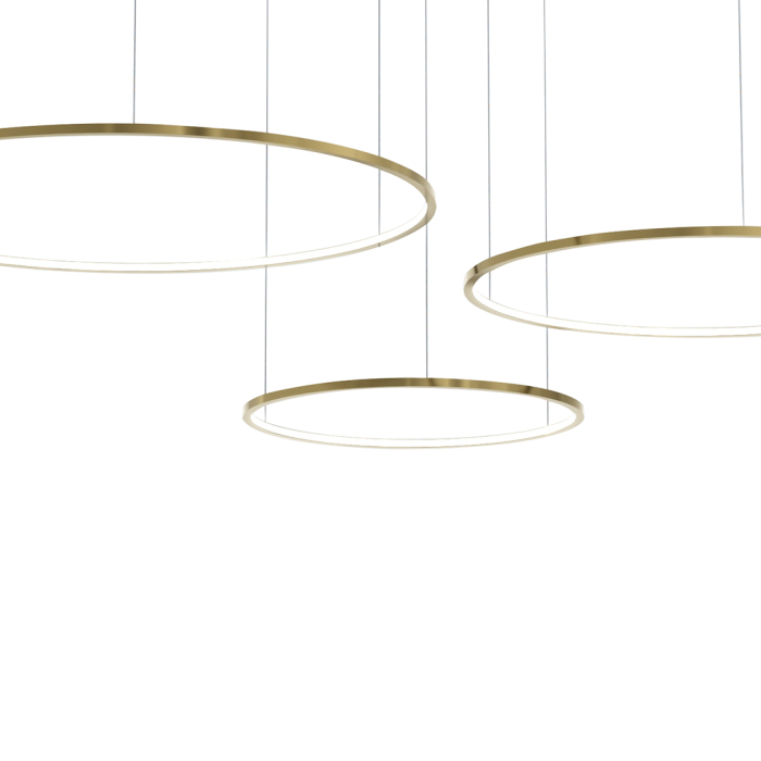 Lustra Milagro Saturno LED 100W 4500lm 4000K 230V Gold Metal & Plastic IP20 [2]