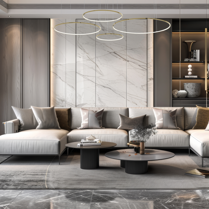 Lustra Milagro Saturno LED 120W 5400lm 4000K 230V Gold Metal & Plastic IP20 [4]