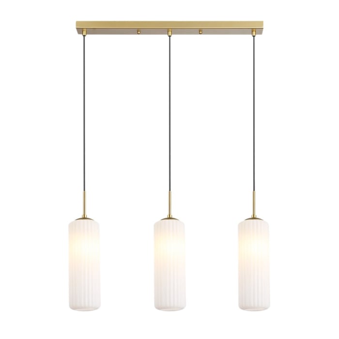 Lustra Milagro Vesta E27 3xE27   230V Gold Metal & Sticlă IP20 [2]