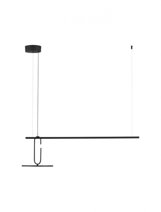 Lustra Nova Luce GEA 9501209 LED 22W 3000K 2600lm Black Steel, Aluminium & Acrylic   IP20 [2]