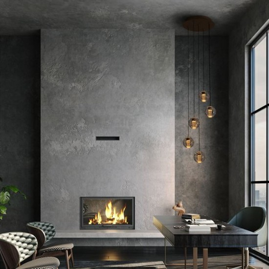 Lustra Nova Luce LICIO 9186960 Triac Dimmable Gold Metal & Glass LED 16W 832lm 3000K IP20 [2]