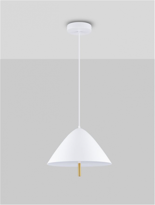 Lustra Nova Luce OROS 9695289 Sandy White Metal & Acrylic LED 17W 917lm 3000K IP20 [3]