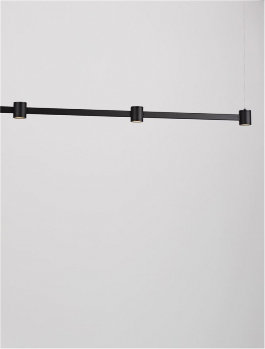 Lustra Nova Luce PUIZE 9002052 LED 30W 3000K 2755lm Sandy Black Aluminium  IP20 [8]