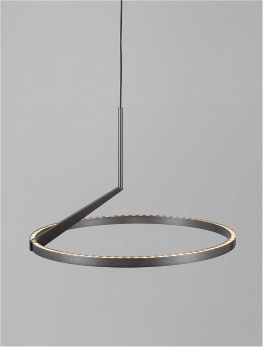 Lustra Nova Luce TILIA 9088139 Triac Dimmable Foggy Nickel Aluminium LED 31W 2210lm 2700K-3000K-4000K CCT IP20 [5]