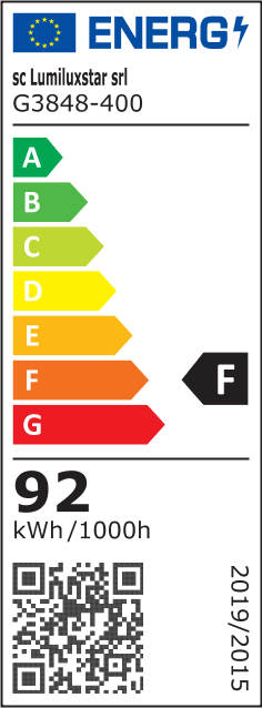Lustra OEM LED integrat 92W 4000lm CCT (3000K+4000K+6500K) Metal+Acril Gold  D400x1000mm [2]