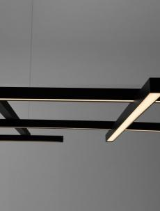 Lustra PACE Nova Luce 9002056 LED 83 W, 4847 lm, 3000K IP20 Sandy Black [4]