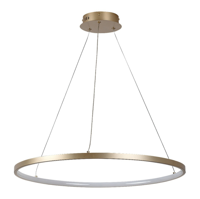 Lustra Rabalux Beliza LED 55W 4100lm 3000K metal silicon auriu alb IP20 [2]