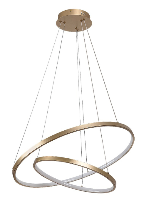 Lustra Rabalux Beliza LED 75W 6100lm 3000K-6500K metal gold stil, IP20 72348 [2]
